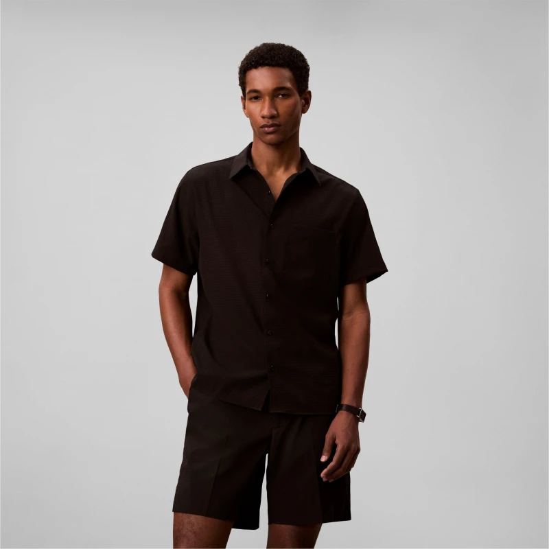 Image of Calvin Klein CK L Straght Short Sn63 Black male S