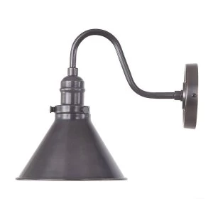 Image of 1 Light Indoor Wall Light Old Bronze, E27
