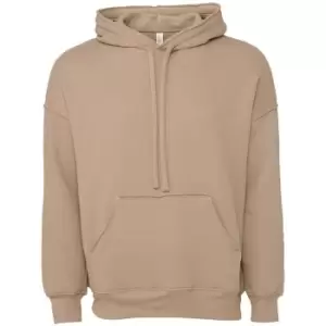 Image of Bella + Canvas Unisex Adult Raw Seam Hoodie (XL) (Tan)