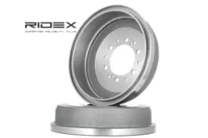 Image of RIDEX Brake Drum Rear Axle 123B0014 Rear Brakes,Drum Brake VW,TOYOTA,TARO,LAND CRUISER 90 (_J9_),LAND CRUISER (PZJ7_, KZJ7_, HZJ7_, BJ7_, LJ7_, RJ7_)