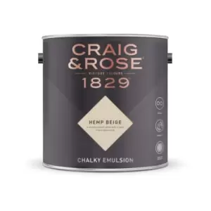 Image of Craig & Rose Chalky Emulsion Hemp Beige - 5L