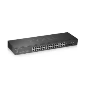Image of GS1920-24V2 - Managed - Gigabit Ethernet (10/100/1000) - Rack mounting