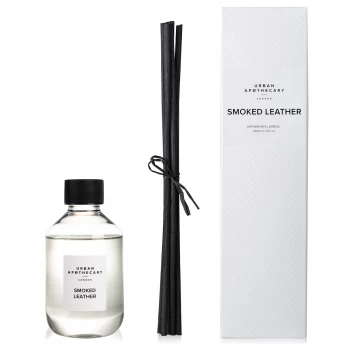 Image of Urban Apothecary Smoked Leather Luxury Diffuser Refill - 200ml