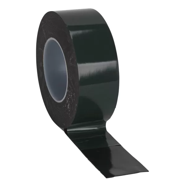 Image of Sealey DSTG5010 Double-Sided Adhesive Foam Tape 50mm x 10mtr Green Backing