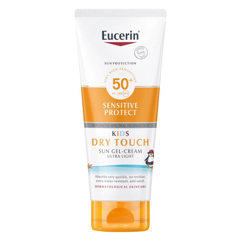 Image of Eucerin Sensitive Protect Kids Dry Touch Sun Gel-Cream SPF50+ 200ml