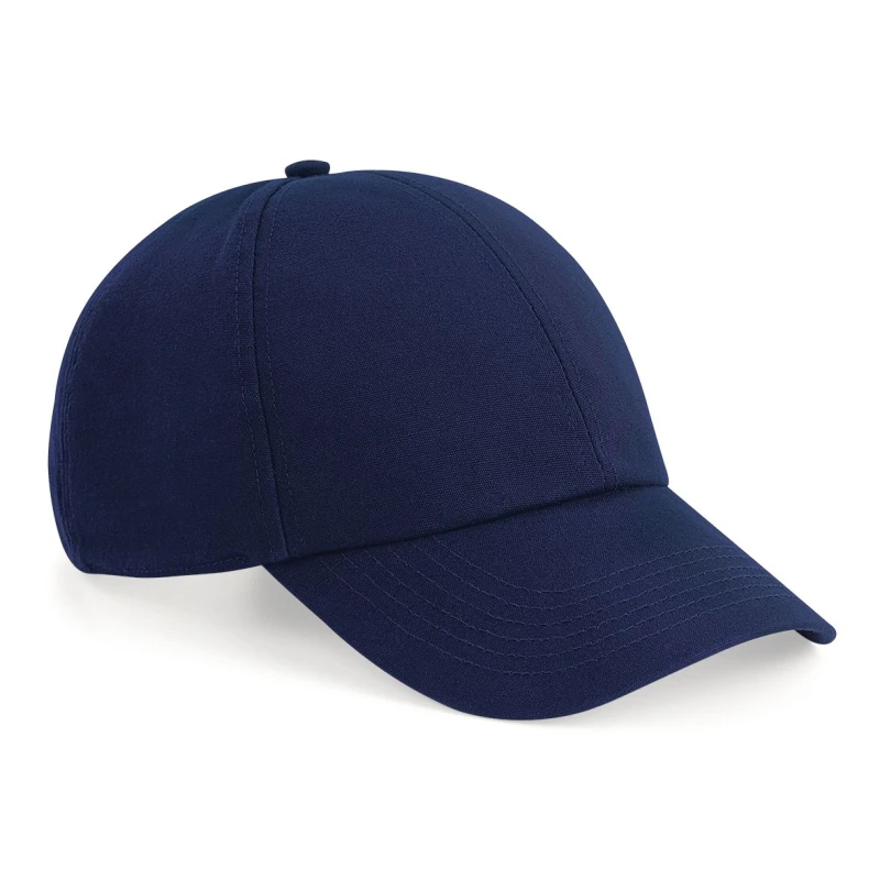 Image of Beechfield Beechfield Men Cotton 6-panel Cap in Navy Navy One Size Male 5059269515256