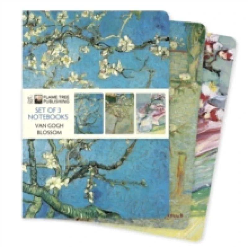 Image of Vincent van Gogh: Blossom Set of 3 Standard Notebooks Notebook / blank book
