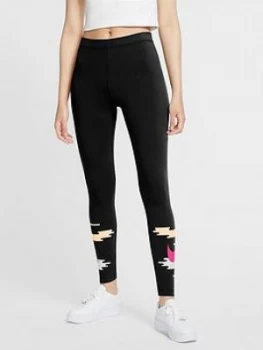 Image of Nike Nsw Icon Clash Leggings - Black