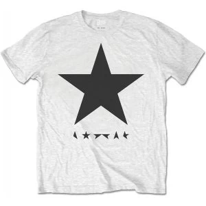 Image of David Bowie - Blackstar Mens Medium T-Shirt - White