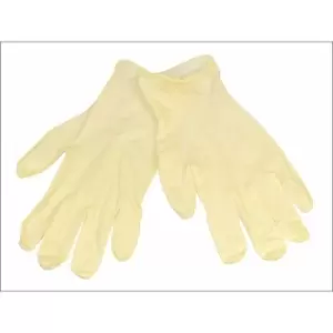 Image of Latex Examination Gloves - Medium (Box 100) SCAGLOLATEXM