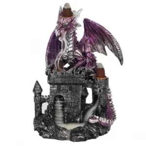 Image of Purple Dragon on Castle Backflow Burner
