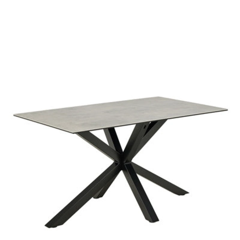 Image of Furniture To Go Heaven Dining Table With Ceramic Grey (L) 135Cm Seats Up To 4