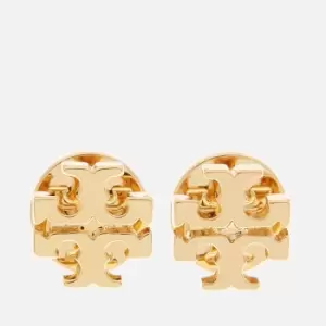 Image of Tory Burch Womens Kira Stud Earrings - Tory Gold
