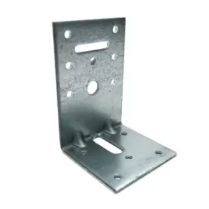 Image of Moderix - Corner Angle Bracket kpw Heavy Duty Brace Reinforced diy Project - Size 90x60x60x2.5mm - Pack of 30