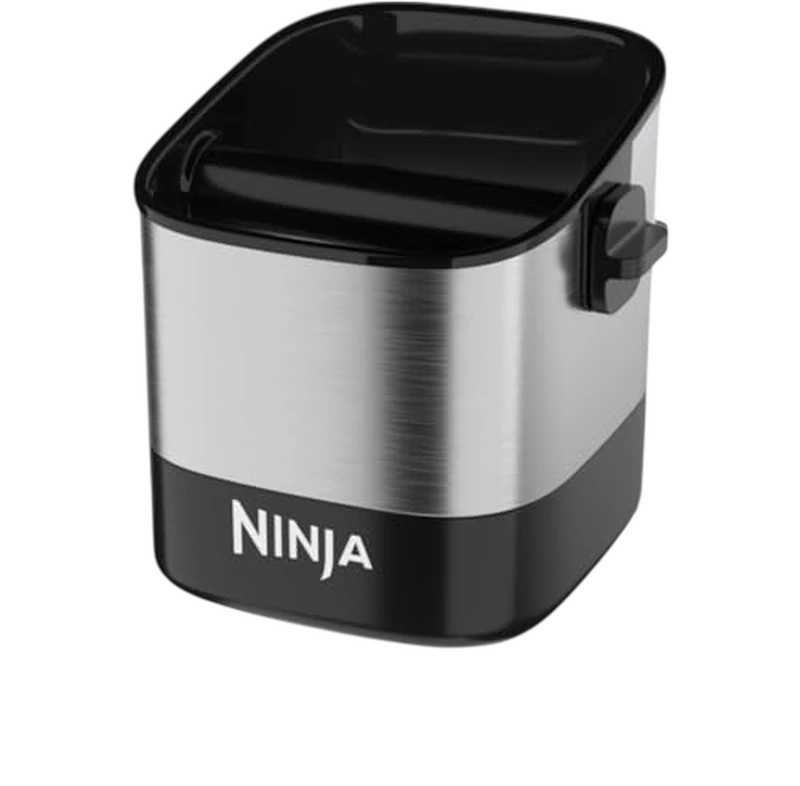 Image of Ninja Luxe Cafe XSKKNCKBXEUK Knock Box - Silver & Black/Grey 622356311113