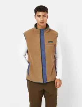 Image of Columbia Helvetia Vest - Delta Brown/Dark Mountain Grey