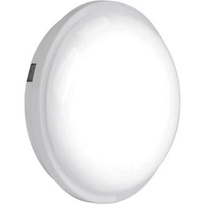 Image of Enlite 240V 20W IP65 Polycarbonate Round LED Bulkhead White 4000K