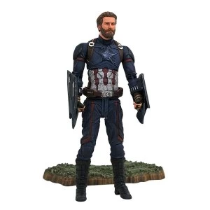 Image of Marvel Select (Avengers Infinity War) Captain America Diamond Action Figure