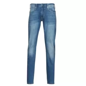 Image of Pepe jeans STANLEY mens Skinny Jeans in Blue - Sizes US 34 / 34,US 36 / 34,US 31 / 34,US 32 / 34,US 33 / 34
