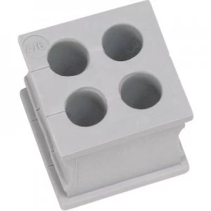 Image of Icotek KT 42 Cable grommet slotted Terminal max. 2mm Elastomer Grey