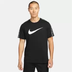 Image of Nike Sportswear Repeat Mens T-Shirt - Black
