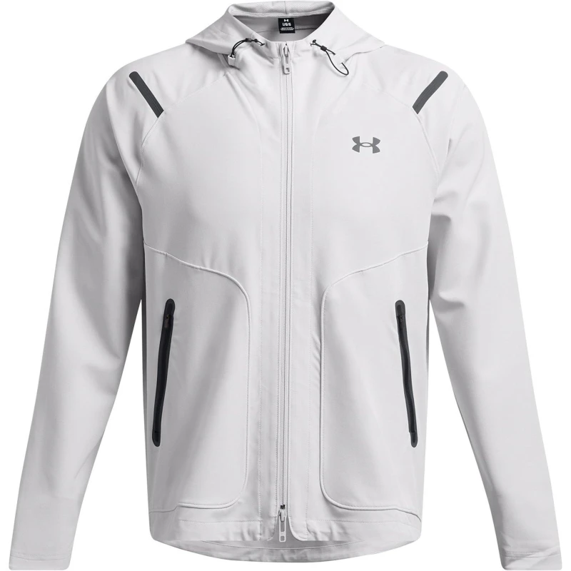 Image of Under Armour Armour Ua Unstoppable Jacket Lc Tracksuit Top Mens - Grey Grey S