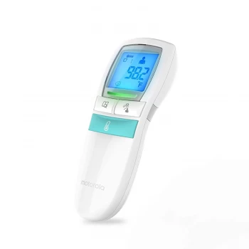 Image of Motorola MBP66 Non Contact Smart Thermometer - White