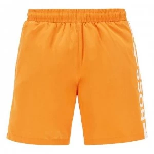 Image of Hugo Boss Dolphin Swim Shorts Orange Size L Men