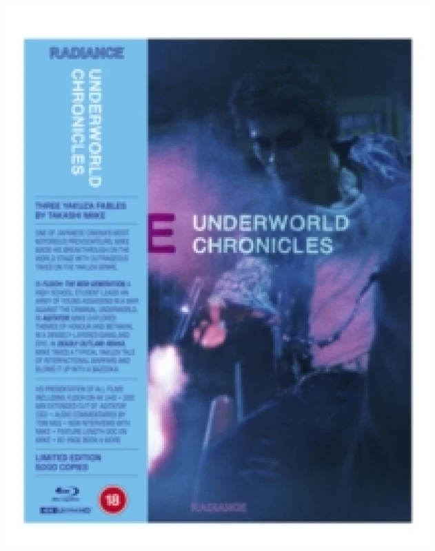 Image of Underworld Chronicles: Three Yakuza Fables By Takashi Miike Bluray 5060974683215