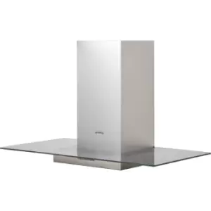 Image of Smeg KBT900VE 90cm Chimney Cooker Hood - Stainless Steel
