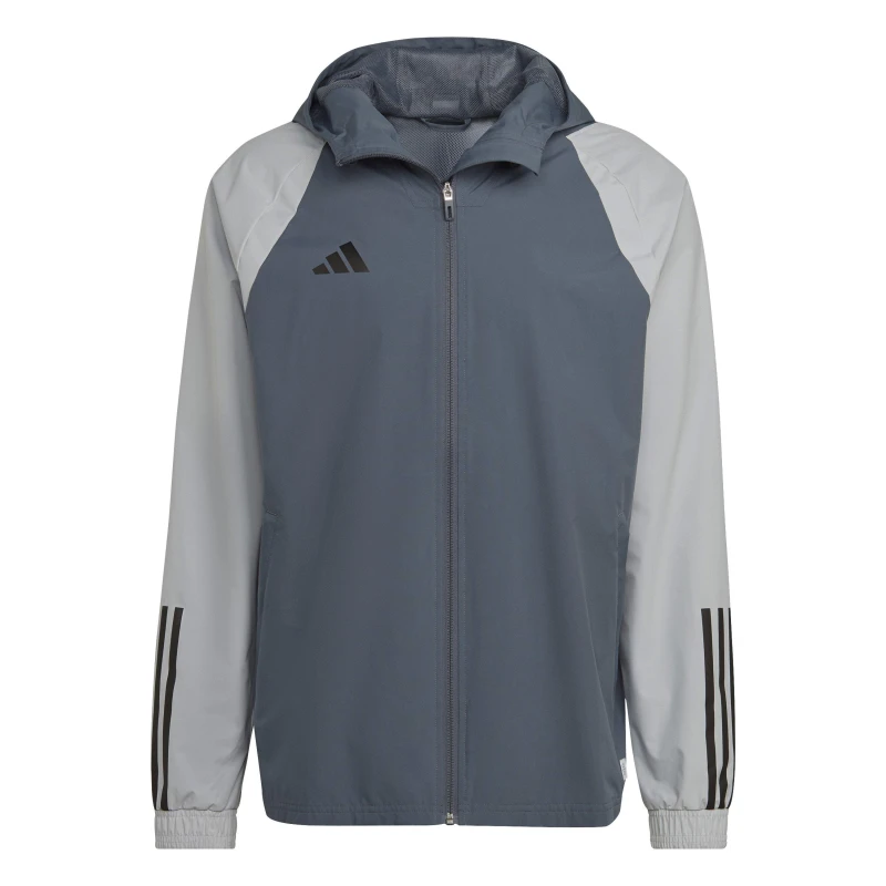 Image of adidas Tiro Competition All Weather Water-Repellent Rain Anorak Tmonix/Tmlggr male XS