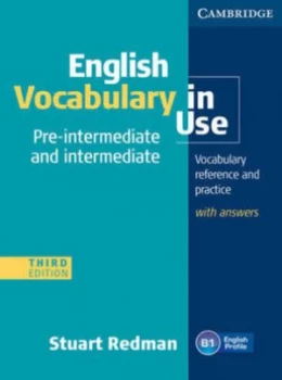 Image of English Vocabulary in Use. Pre-Intermediate and Intermediate. by Stuart Redman Paperback