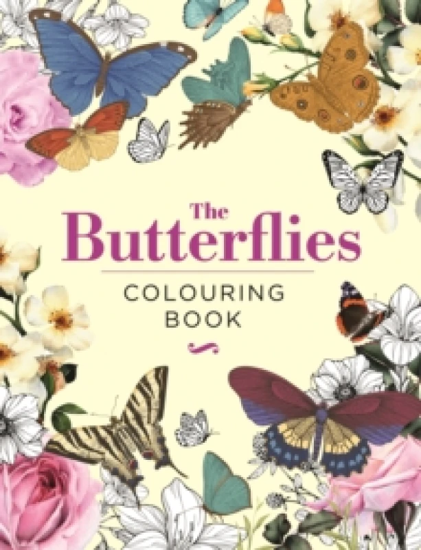 Image of The Butterflies Colouring Book : Hardback Gift Edition Hardback