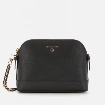 Image of Michael Kors Womens Jet Set Charm Cross Body Bag - Black