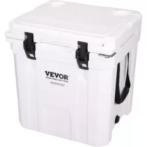 Image of Insulated Portable Cooler, 33 qt, Holds 35 Cans, Ice Retention Hard Cooler with Heavy Duty Handle, Ice Chest Lunch Box for Camping, Beach, Picnic,
