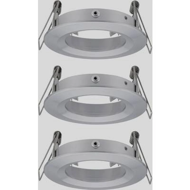 Image of Paulmann Paulmann 92484 EBL Choose Recess-mount bracket 3 Piece set 10 W Aluminium (machined) 92484