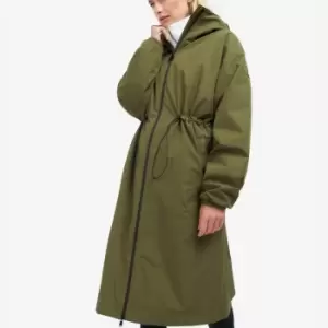 Image of Barbour International Rein Shell Hooded Coat - UK 18