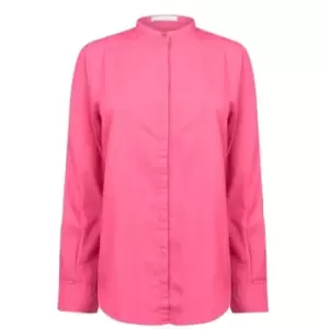 Image of Boss Classic Cotton Blouse - Pink