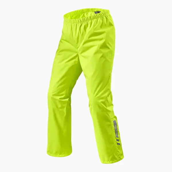 Image of REV'IT! Rain Pants Acid 4 H2O Neon Yellow Size XS