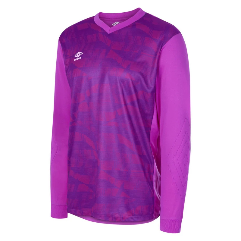 Image of Umbro Umbro Men Counter Goalkeeper Jersey in Purple Size: Small Purple S Male 5063652074657