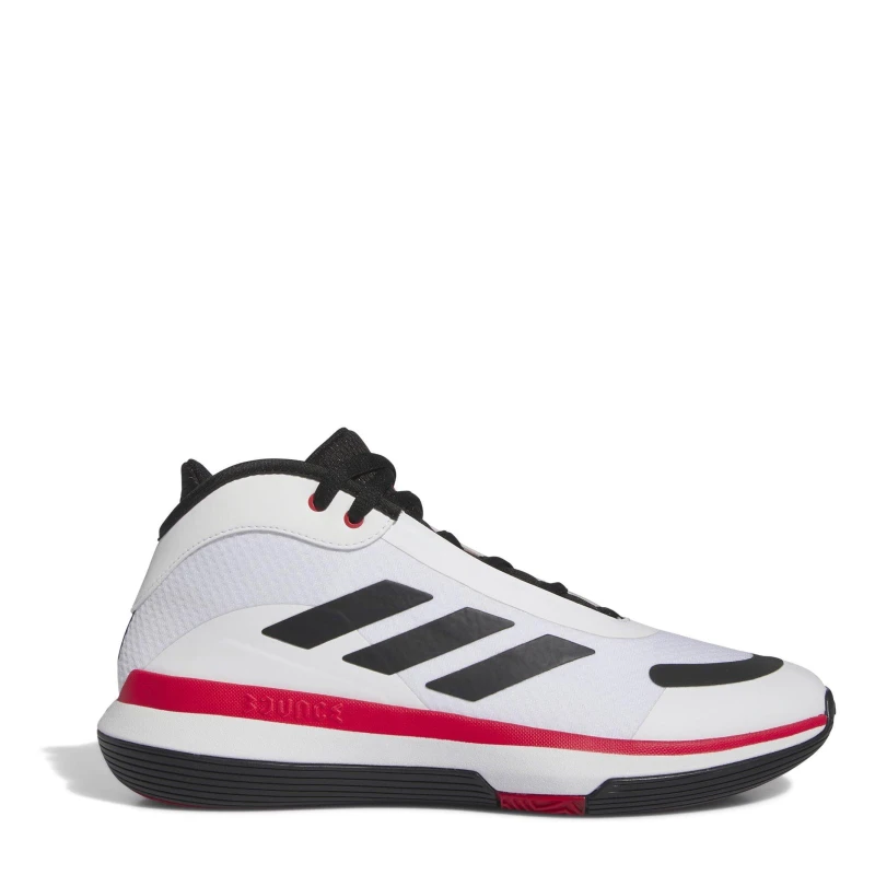 Image of adidas Bounce Legends womens Basketball Trainers (Shoes) in White