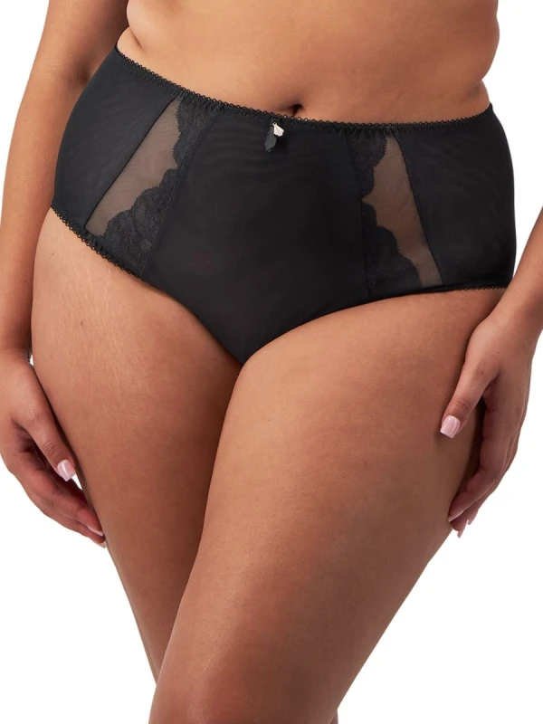 Image of Elomi Womens Cate Allure Full Brief in Black Size: 20 Black Female 20