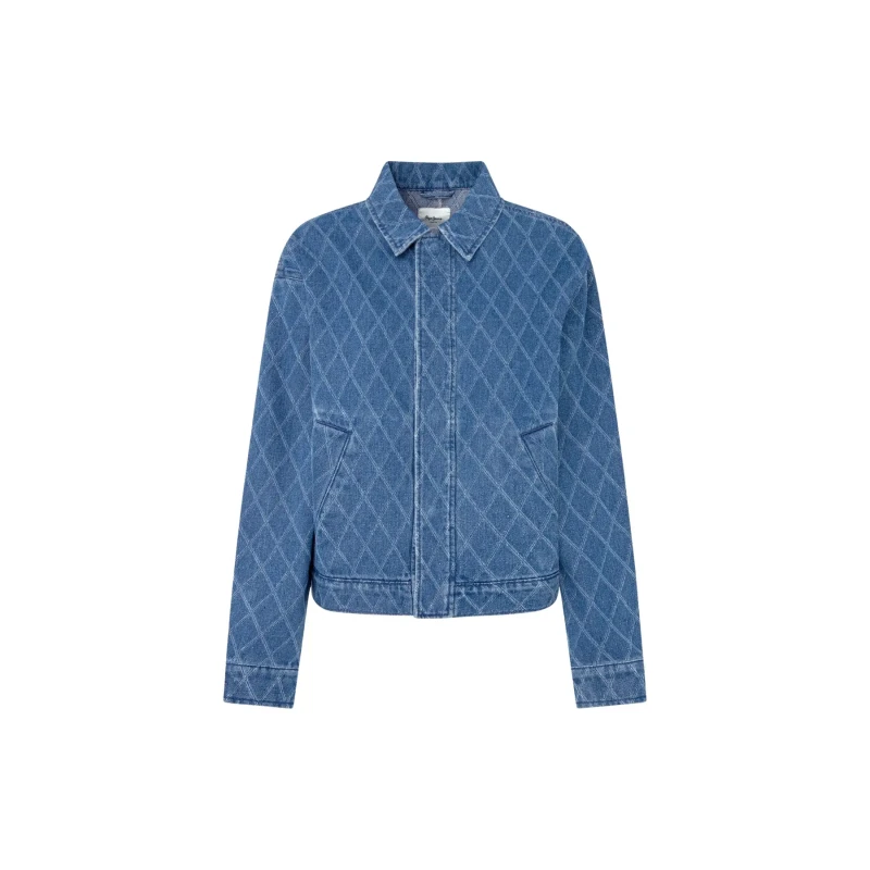 Image of Pepe Jeans Womens denim jacket Pepe Jeans Joleen Bleu Female L