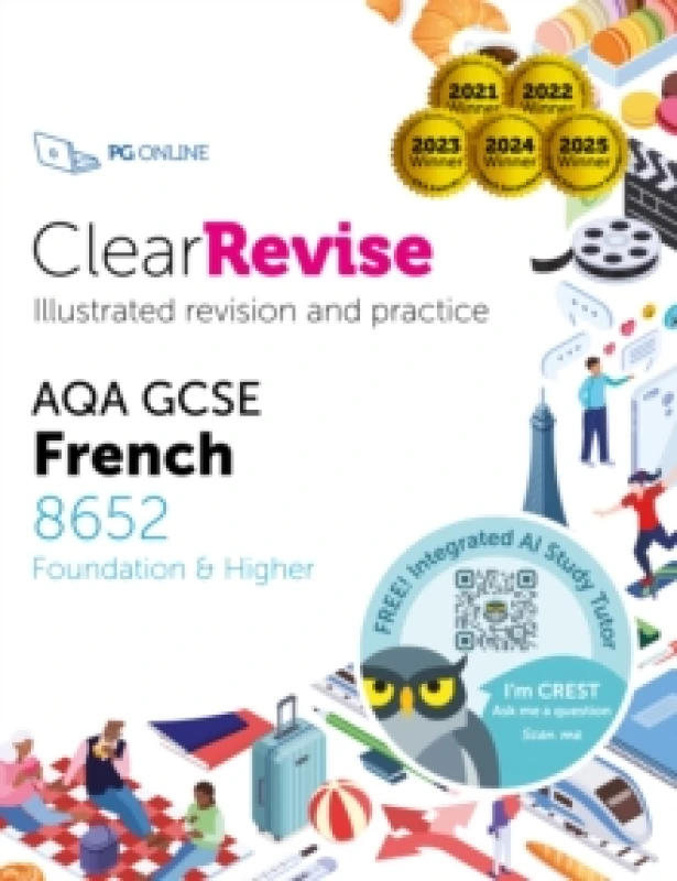 Image of ClearRevise AQA GCSE French 8652 : Foundation and Higher Paperback / softback
