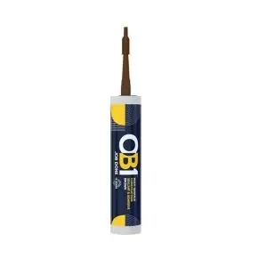 Image of Ob1 Hybrid Brown Polymer-Based General-Purpose Adhesive, Sealant & Filler, 290Ml