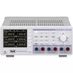 Image of Rohde & Schwarz HMC8041 Bench PSU (adjustable voltage) 0 - 32 V 0 - 10 A 100 W USB host, USB , Ethernet No. of outputs 1 x