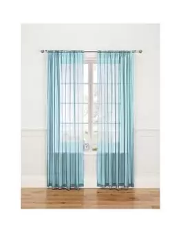 Image of Plain Dye Unlined Slot Top Voile