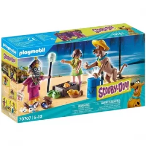 Image of Playmobil Scooby-Doo Adventure with Witch Doctor Playset