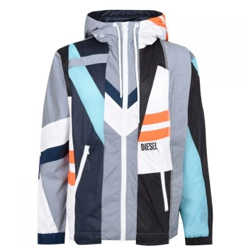 Image of Diesel Patch Jacket - Multi 8MIA