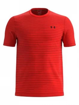 Image of Urban Armor Gear Training Seamless Fade Short Sleeve T-Shirt - Orange, Size L, Men